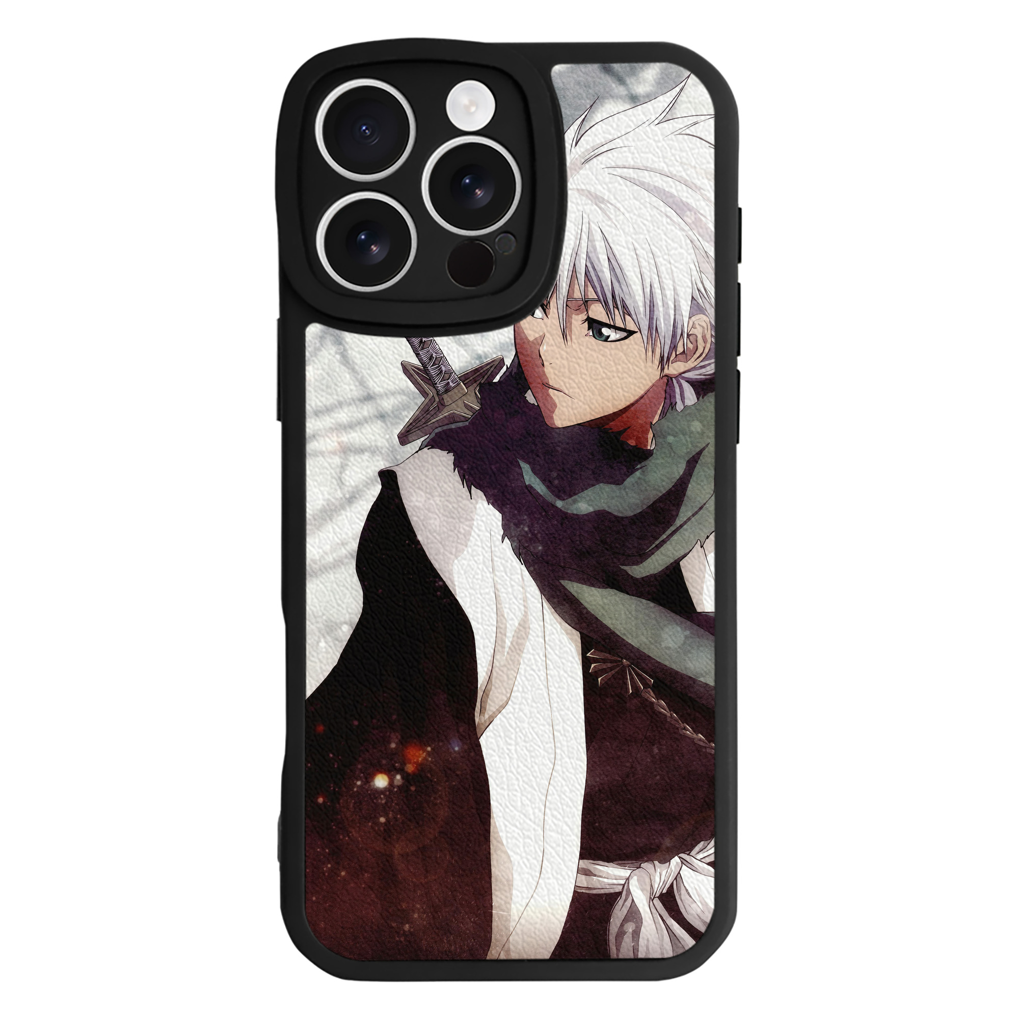 （画像用） ブリーチ BLEACH 【iPhone 16シリーズ対応】シリコンスマホケース（レザー調） 材質：シリコン